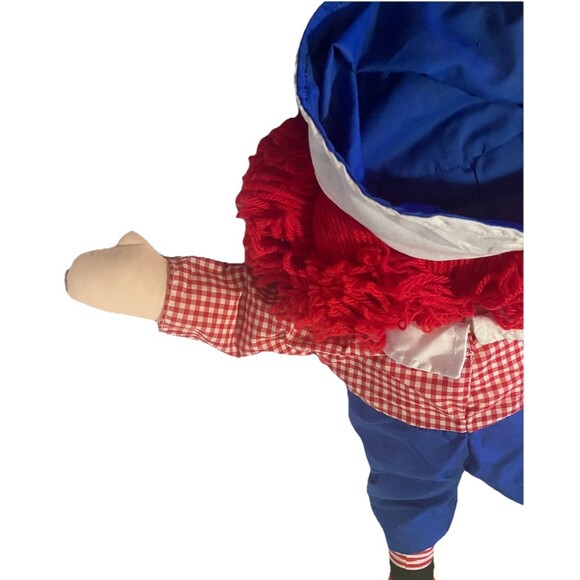 15' Vintage 1981 Applause Raggedy Andy Doll #8457 "80th Birthday" - Picture 16 of 16